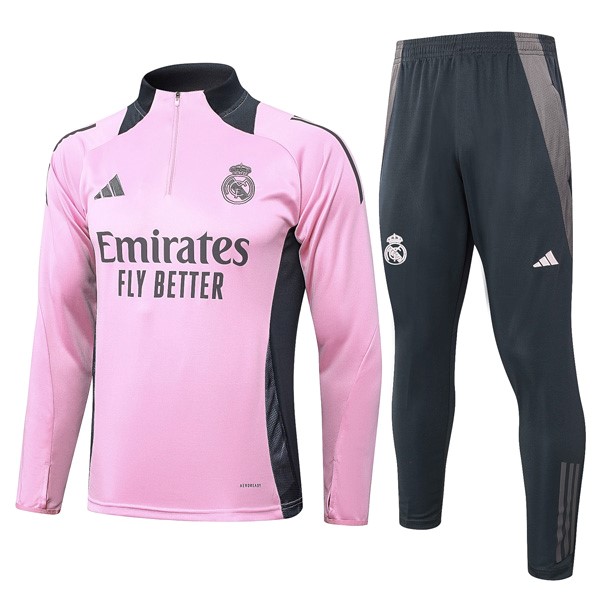 Sudadera De Training Real Madrid 2024-25 Rosa